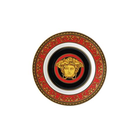 piatto cm 18 versace ikarus floralia|versace greek dinnerware.